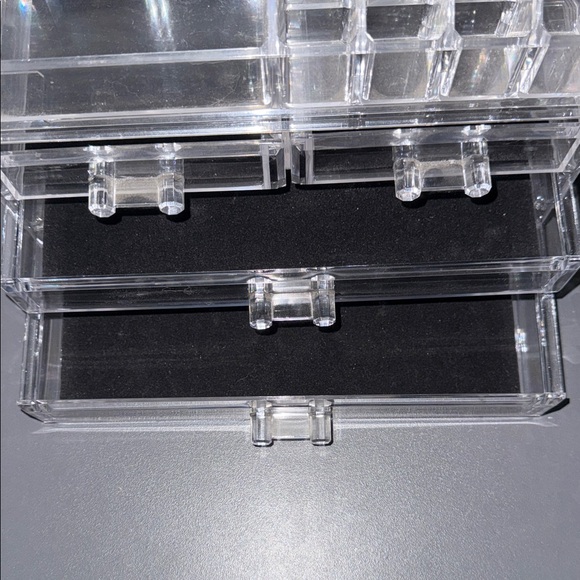 Transparent Cosmetic Storage Organizer with Drawers - Picture 5 of 5